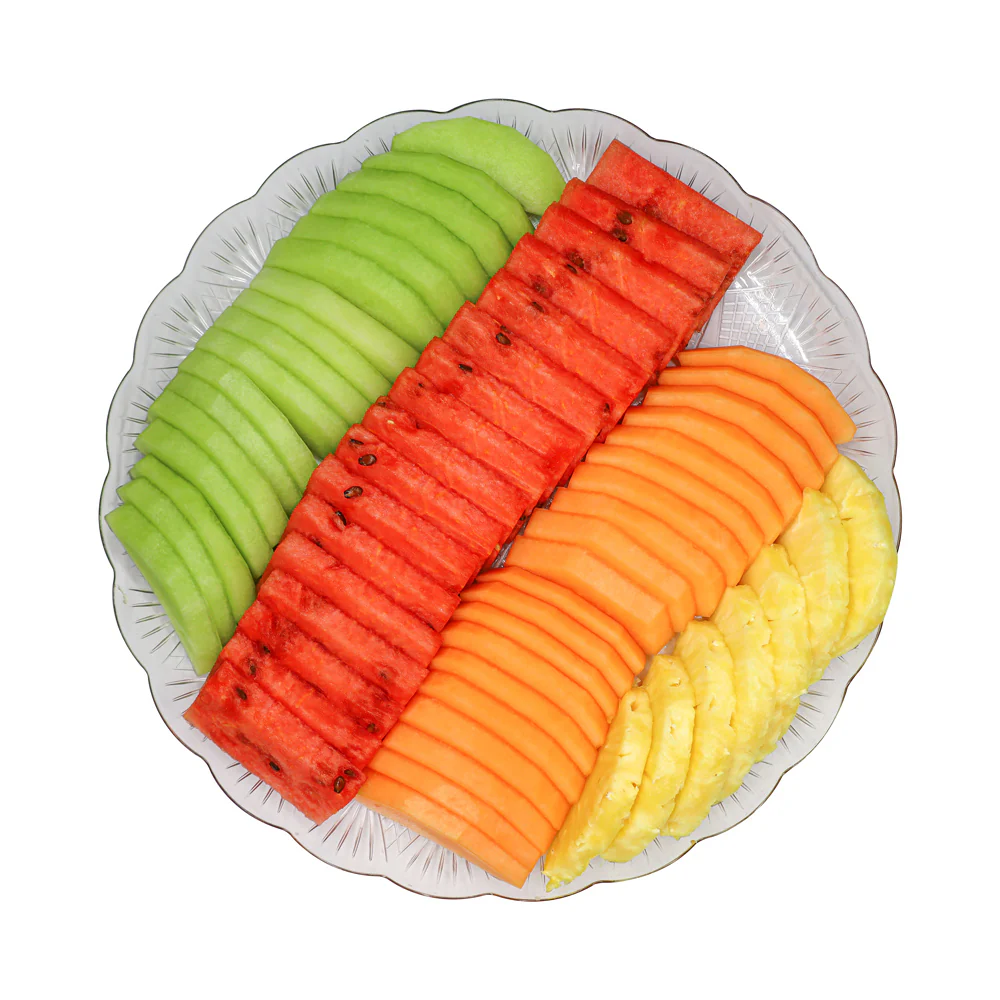 طبق فواكه مشكلة